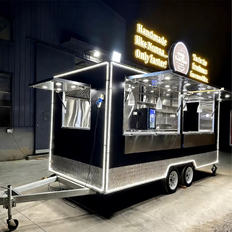 Mobile Catering Food Trailer P - đánh giá và giá Food Snacks Business
