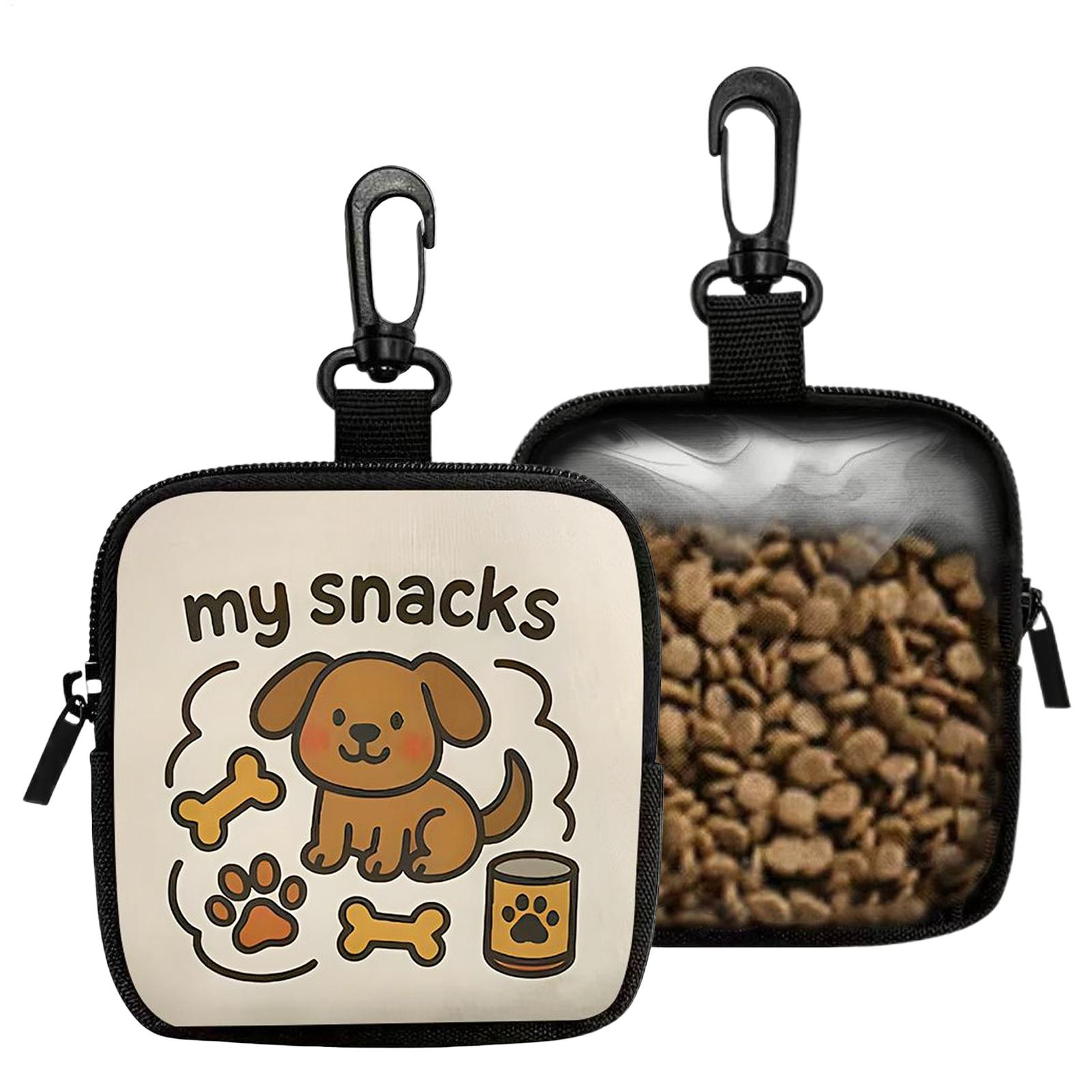 Dog Treat Pouch Portable Food  - đánh giá và giá Food Snacks For Hiking