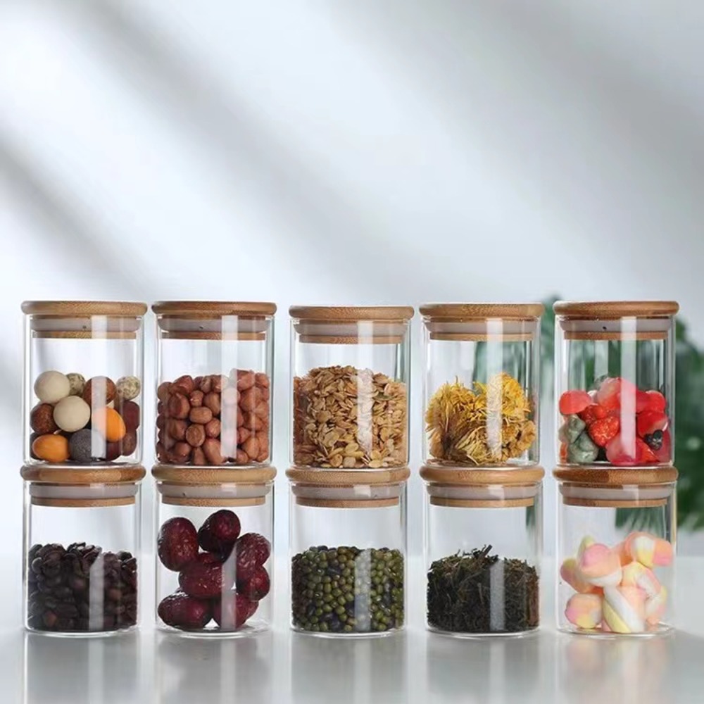 Glass Food Storage Tank with M - đánh giá và giá Homemade Food Snacks