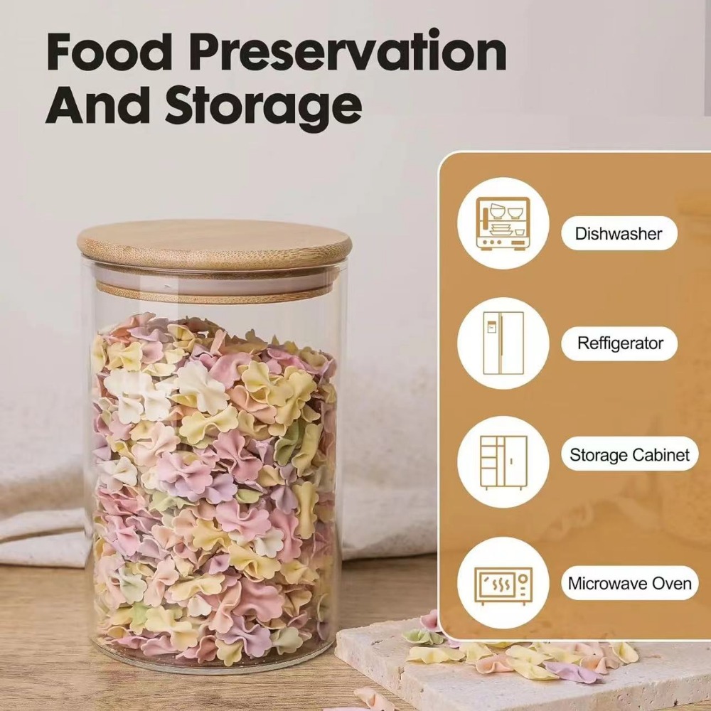 Glass Food Storage Tank with M - đánh giá và giá Homemade Food Snacks