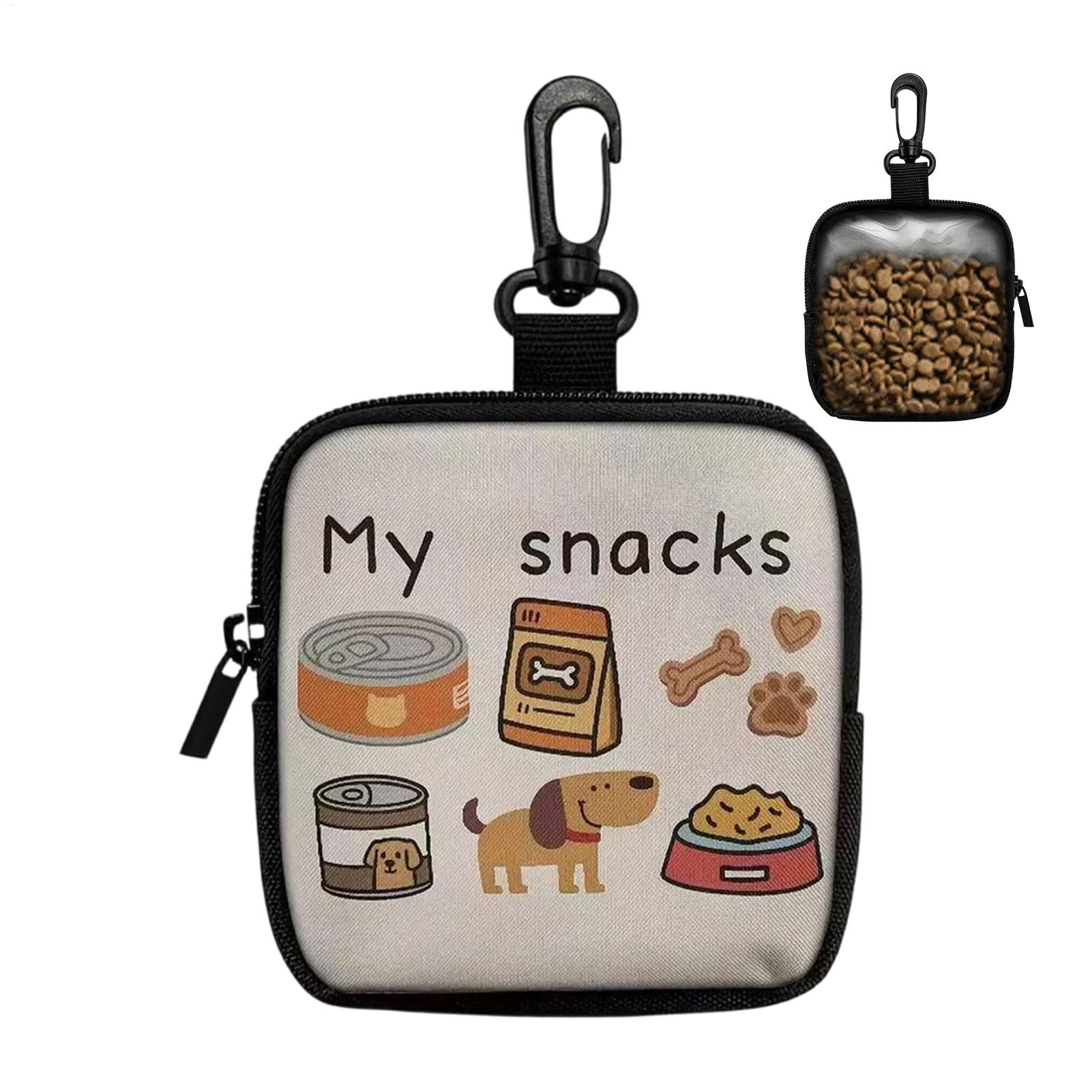 Dog Treat Pouch Portable Food  - đánh giá và giá Food Snacks For Hiking