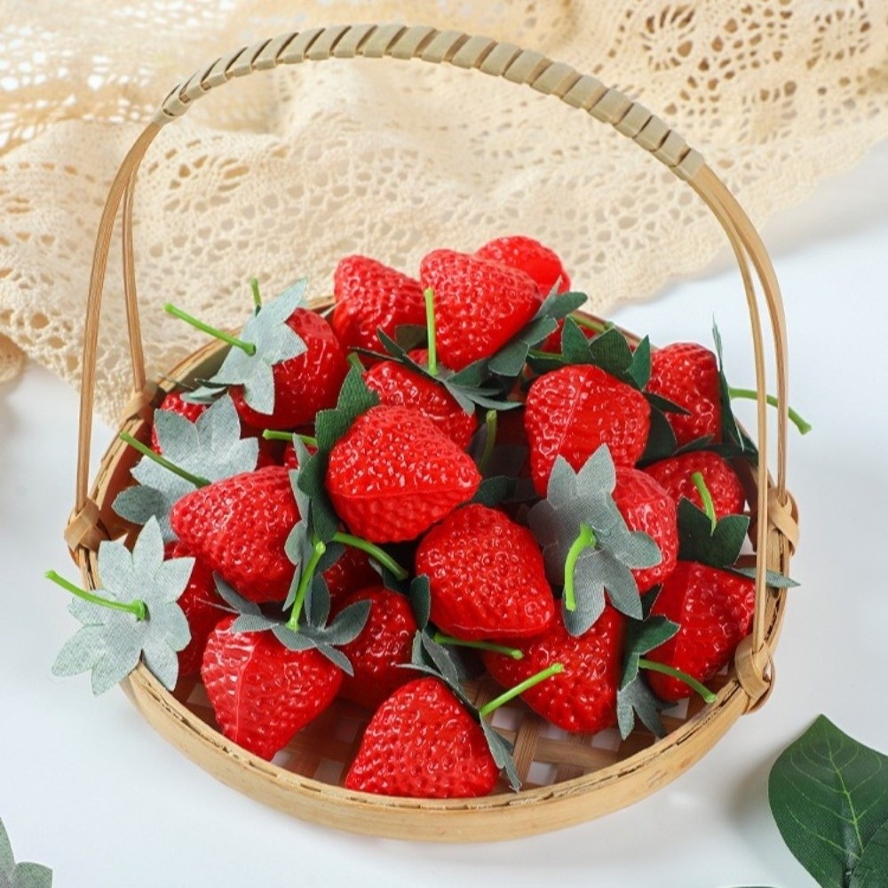 10Pcs Realistic Artificial Str - đánh giá và giá Foods X