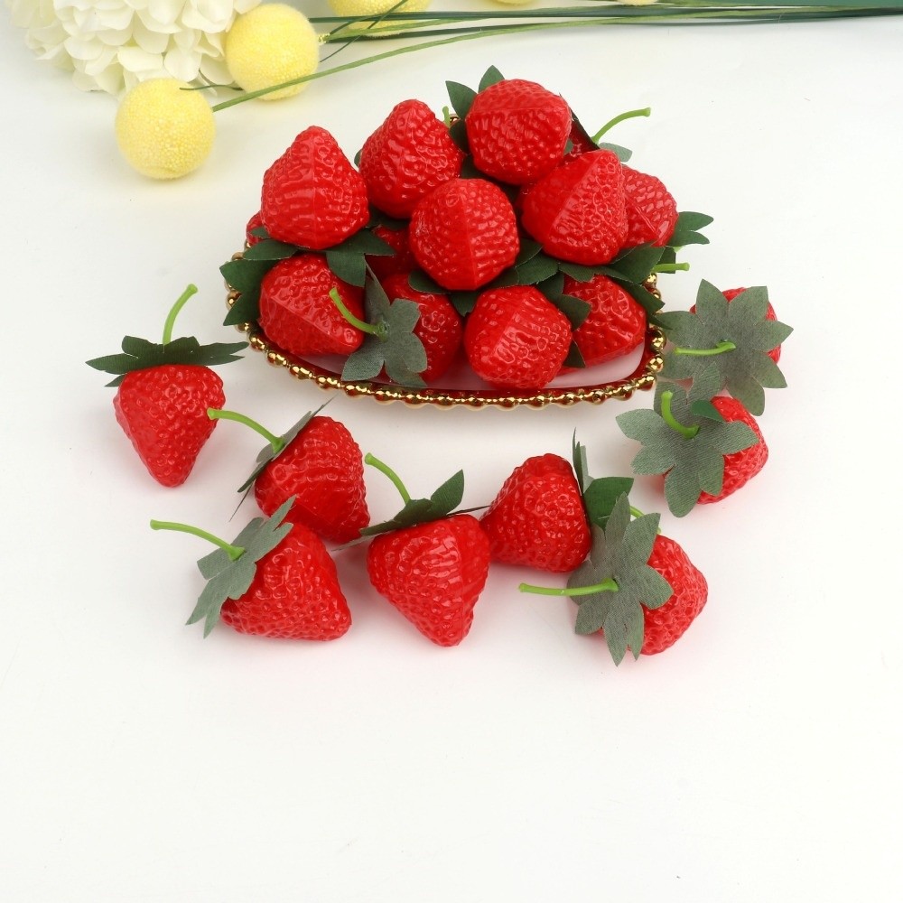 10Pcs Realistic Artificial Str - đánh giá và giá Foods X
