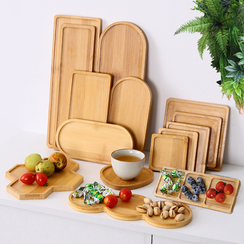 Tableware Solid Wood Food Tray - đánh giá và giá Food In Japanese Snacks
