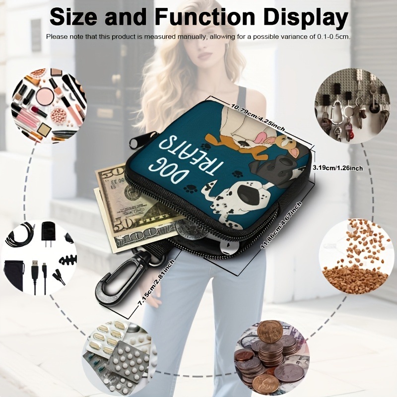 Portable Zipper Dog Training T - đánh giá và giá Food Snacks For Hiking