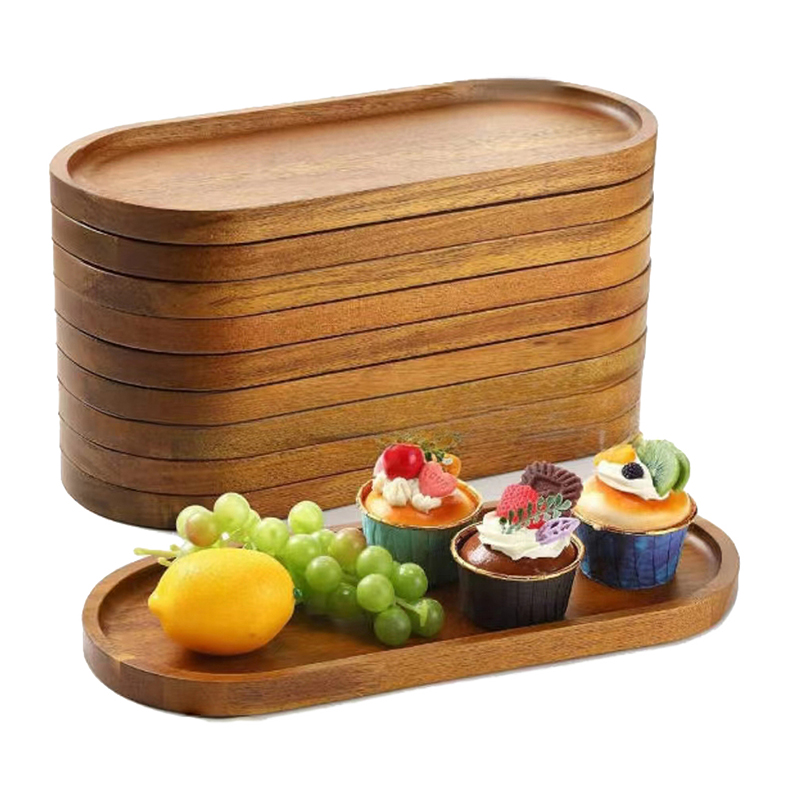 Tableware Solid Wood Food Tray - đánh giá và giá Food In Japanese Snacks