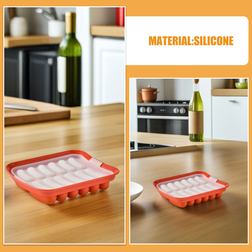 Silicone Sausage Mold 12 Cavit - đánh giá và giá Homemade Food Snacks
