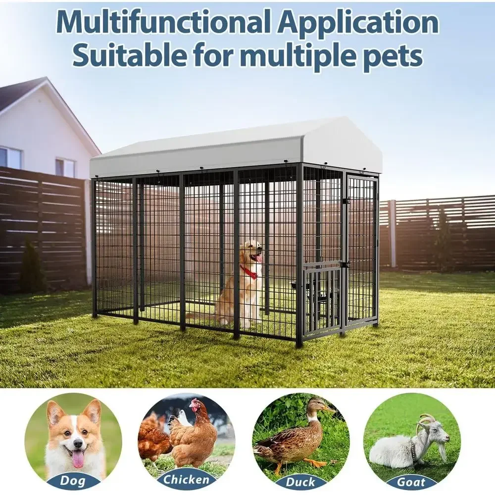 Sturdy Outdoor Dog Enclosure w - đánh giá và giá Foods X