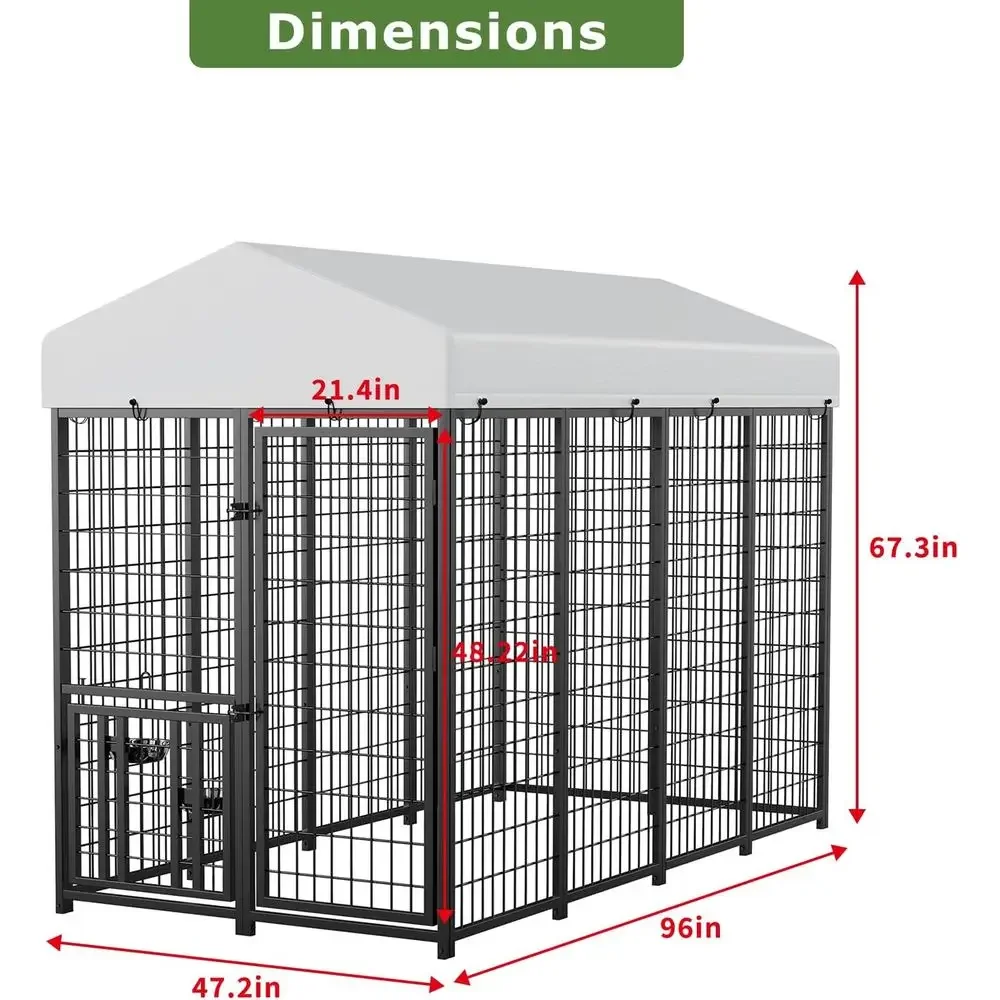 Sturdy Outdoor Dog Enclosure w - đánh giá và giá Foods X